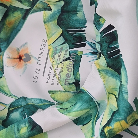 Pineapple palms print tights - Picture 4 of 5